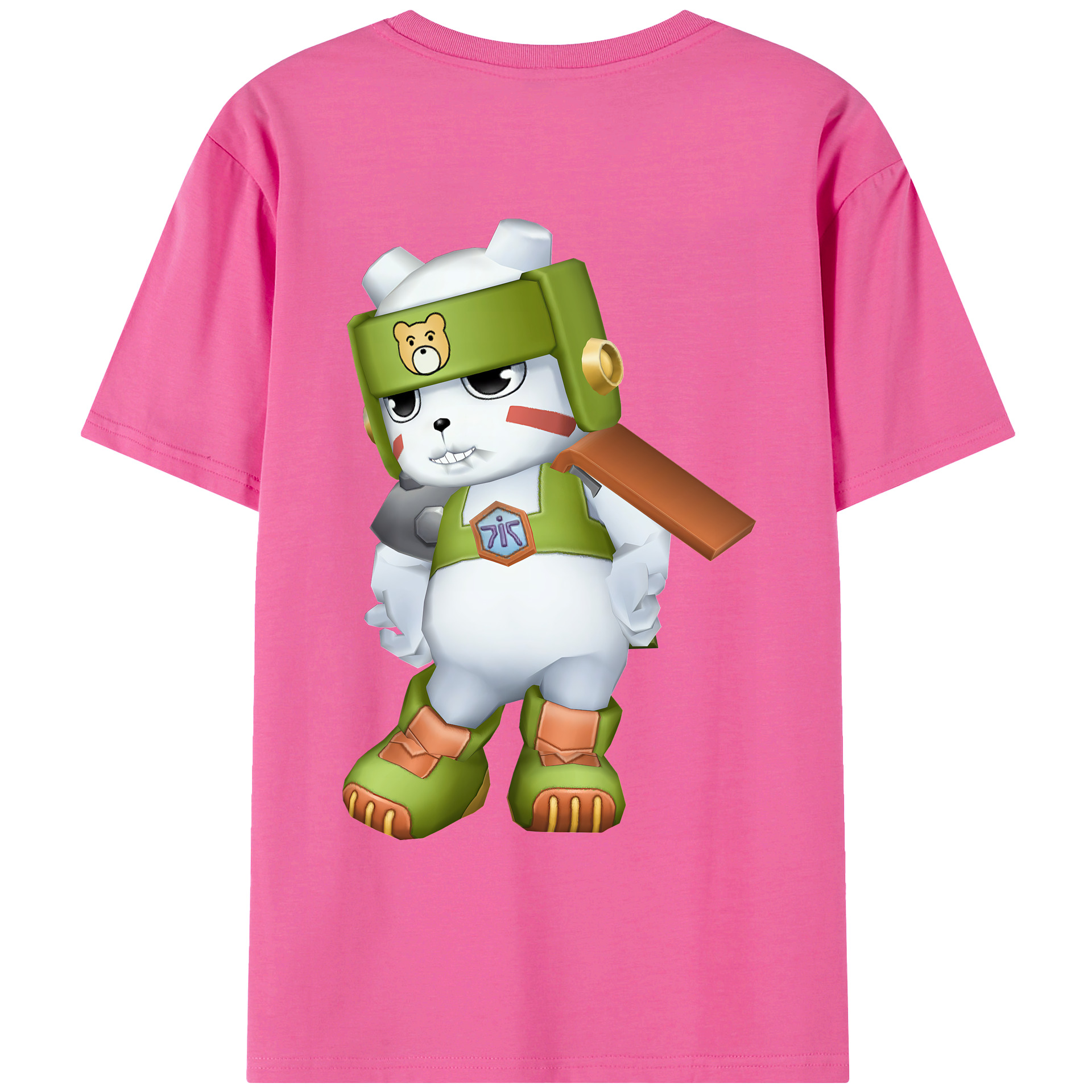 （画像用） Digimon デジタルモンスター/デジモン レディース半袖Tシャツ(バックプリント)